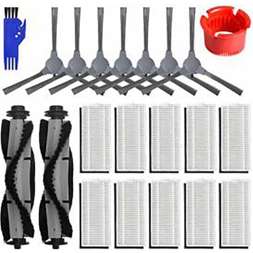 For Coredy 3500 Roller Side Brush Hepa Filter Cleaning Replacement Filters for Coredy 3500 Robotic Vacuum Cleaner Accessories