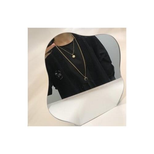 Vintage double layer necklace sweater chain