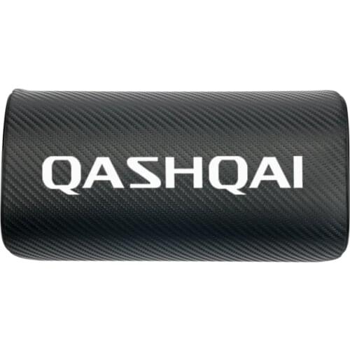 Car neck pillows both side pu leather single headrest case for NISSAN QASHQAI J10 J11 2018 2019 Accessories Car Styling