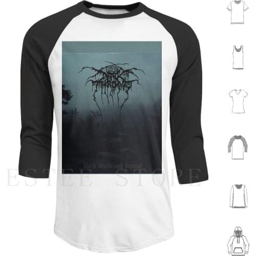 Darkthrone / Black Death And Beyond / Dark Throne Hoodies Long Sleeve Darkthrone Burzum Black Metal Metal Mayhem