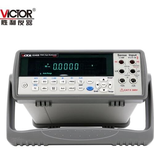 VICTOR VC8246B Bench-Type Digital Multimeter Capacitance 100mf resistance 50M ohm