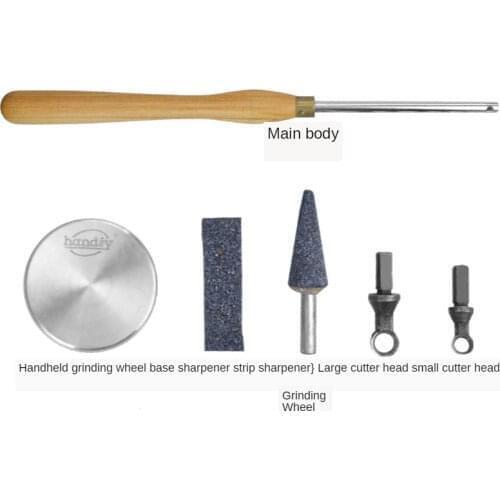 Woodworking turning tool, used for trimming and surface polishing wood turning tools