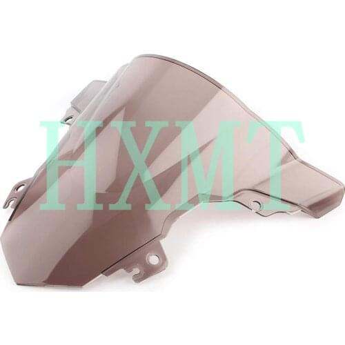 HotSale For BMW S1000RR S 1000 RR 2015 2016 2017 2018 black Smoked Motorcycle screen Windshield WindScreen Double Bubble S1000