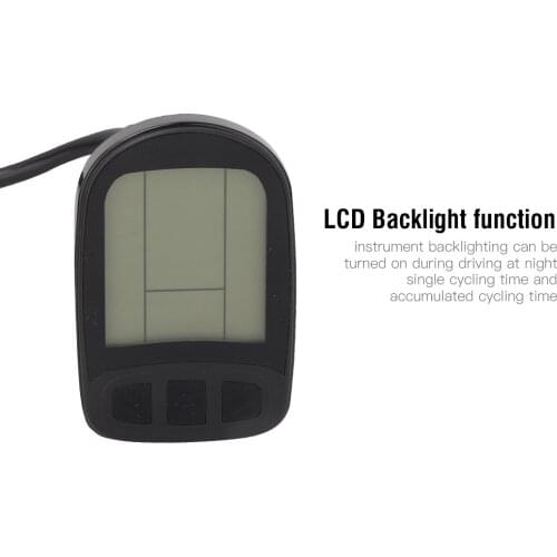 Electric Bike Control Panel E-bike Electric Bicycle KT-LCD5 Control Panel LCD Display for KT Controller Electric Bicycle Parts