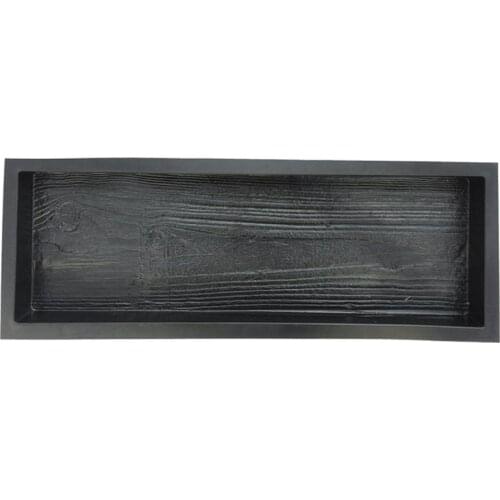 Imitation Wood Grain DIY Path Maker Paving Cement Brick Mold Stepping Pavement Road Concrete Mould 652A