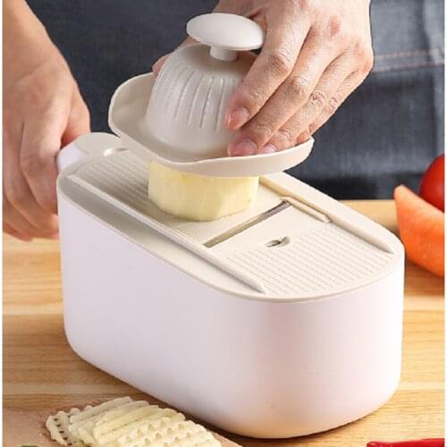 Kitchen vegetable cutting artifact potato shred household multifunctional lemon slicer slicer