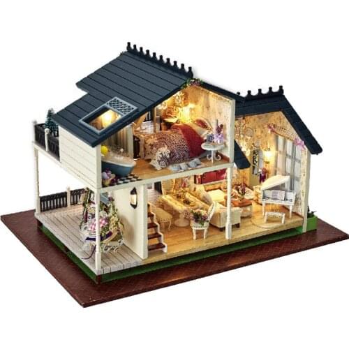 Handmade Music Box Music Box DIY House Little Girl Creative Male Send Girlfriend Girl Holiday Birthday Gift