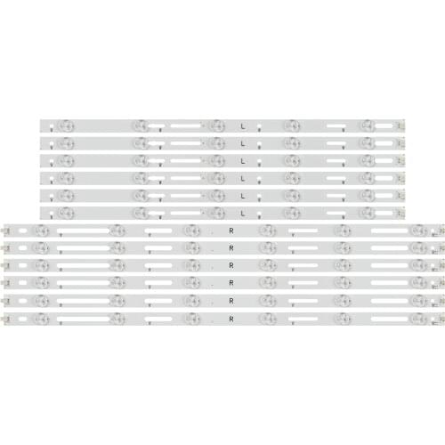 New LED Strip For Philips TV 55PUF6092/T3 50PFF2651 50PFF2651/T3 50PFF5655/T3 50PFH4109 50PFL6340 50PFK4509 50PFH4009/88