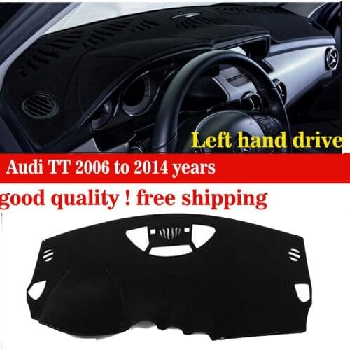 New arrival dashboard protection pad For Audi TT 2006 to 2014 years Car dashboard avoid light pad instrument platform