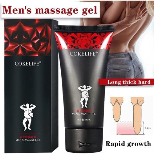 Huge Penis Massage Cream Prolongs Sex Time Penis Doubling Growth Gel Enlargement External Use Massage Cream Sex Toys for Men