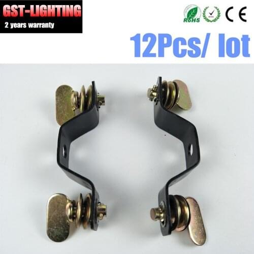 12pcs 6pair Aluminum Alloy Omega Hang Clamp Bracket quick Lock for Stage Light beam 5R 7r moving head light