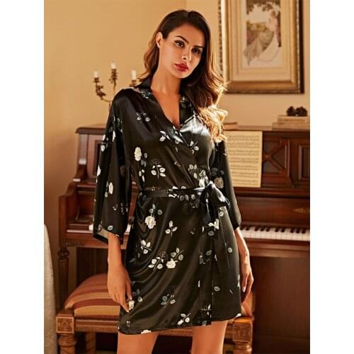 Женские кимоно халаты POINCIANA China At AliExpress