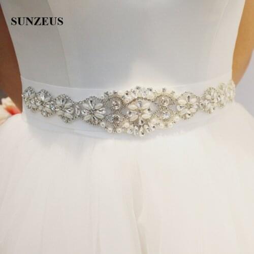 Pesrl Belt for Wedding Dress Accessories Flower Shape Special Decorative for Dress Women Party Dress Belt Burgundy