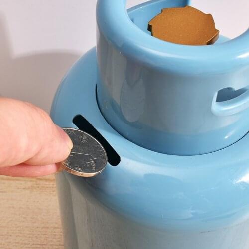 Cute Piggy Bank Gas Tank Money Boxes Coin Money Saving Storage Kids Toy Moneybox Gifts Tank Money Storage Case Cute