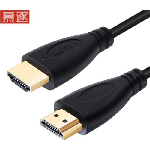 HDMI-compatible Cable High speed 1080P 3D gold plated cable hdmi for HDTV XBOX PS3 computer 0.3m 0.5m 1m 1.5m 2m 3m 5m 10m 15m