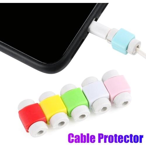 10 PCs USB Charger Cable Protector Saver Earphone Cord Cover Wire Protective Case Date Cable Holder Mobile Phone Accessories
