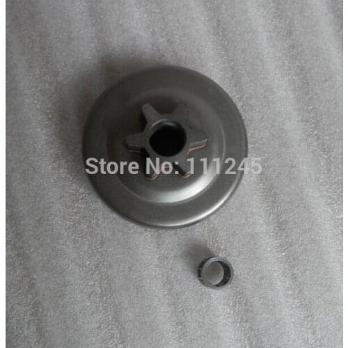 GB PO532-R6N SPUR SPROCKET& BEARING 3/8LP" 6T FOR POULAN 230 260 2050 2075 2150 2175 2250 CHAINSAW CLUTCH DRUM OREGON 106114