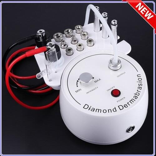 3 In1 Diamond Professional Microdermabrasion Machine Water Spray Exfoliation Beauty Machine Removal Wrinkle Facial Peeling Tools