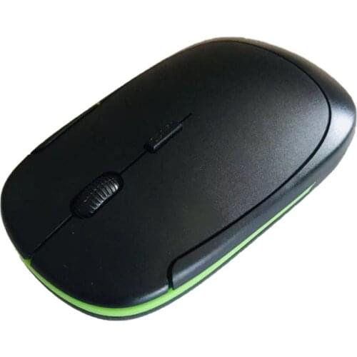 2.4G Wireless Mouse USB 2.0 Receiver Super Slim Mini Cute Optical Wireless Mouse USB Right Scroll Mice for Laptop PC Video Game