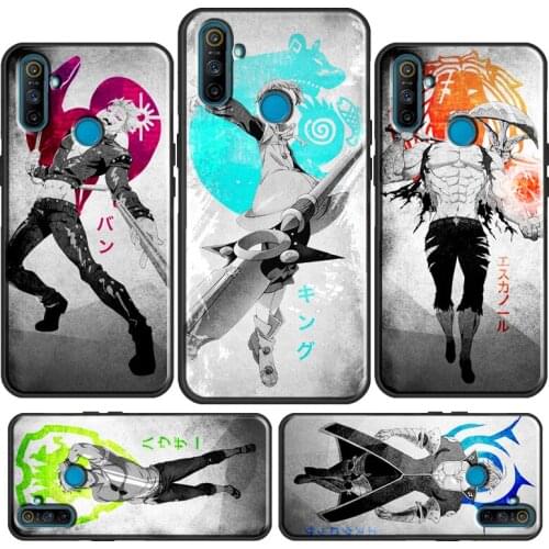 Nanatsu no Taizai For OPPO Realme 8 Pro Q3 6 7 i C3 GT Neo Case For OnePlus 9 Pro 8 Pro Nord 7T 8T 9R Cover