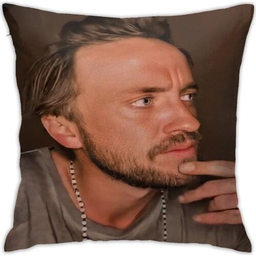 Tom Felton 2 Dakimakura Pillow Case Pillow Cover Anime Case Satin Pillowcase Pillow Case 40x40Cm