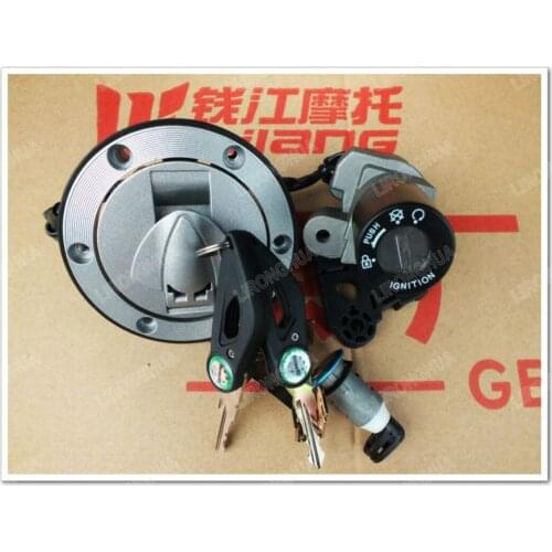 Small BJ250-15 Motorcycle Accessories Benagli Huanglong Electric Door Lock Oil Tank Lock Lock Set