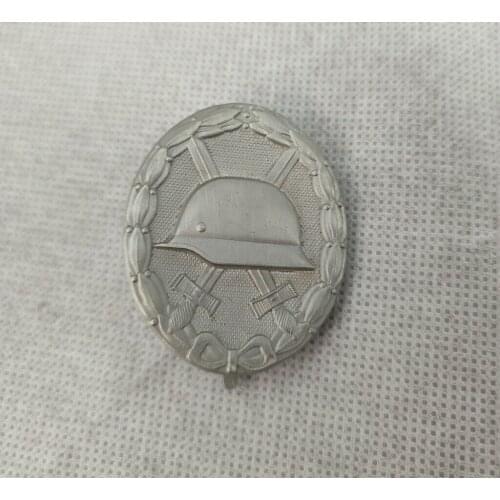 GERMAN ARMY WW2 1957 Type German Wound badge in Silver MEDAL