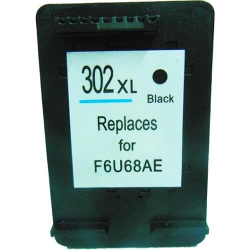 Vilaxh 302xl Compatible Black Ink Cartridge Replacement For HP 302 XL Deskjet 1110 1111 1112 2130 2131 Officejet 4650 Printer