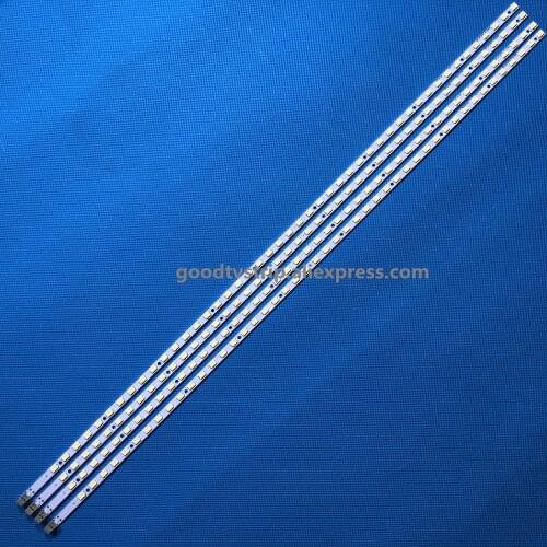 1 Set=4 Pieces New For Sharp GMF0334 LCD-46LX530A 46LX830A/430A LED TV Backlight Strip SLED_2011SSP46_46_GD_REV0 46 LED 522MM