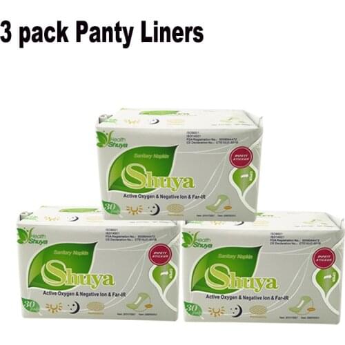 3 pack/lot love anion sanitary pads menstrual pads anion sanitary towels cotton soft feminine hygiene product health care moon