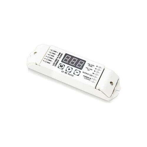 4 Channels DMX LED Dimmer DMX512 RGBW Decoder for led strip