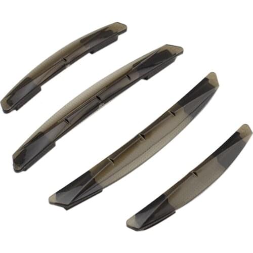 4pcs coffee Car Door Edge Guard Anti-Scratch Protector Moulding Strip Accessories