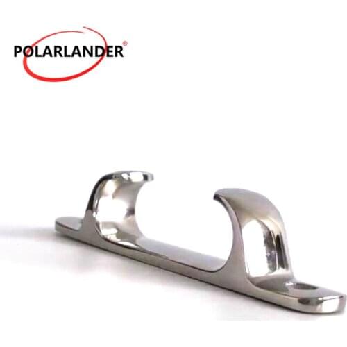 5" inch Marine Stainless Steel Sailing Line Cleats Straight 125mm Rowing Boats Bow Chock Boat Marine Accessories