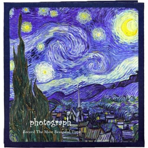 20Sheet Linen Photo Album Scrapbook 18Inch Self-Adhesive Picture Album Wedding Creative DIY Photo Ablums Scrapbooking Album Baby