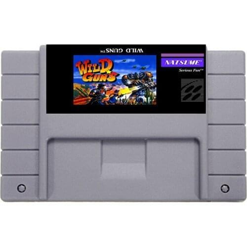 Big Sale 16 Bit 46 Pin Super Game Card - Wild Guns