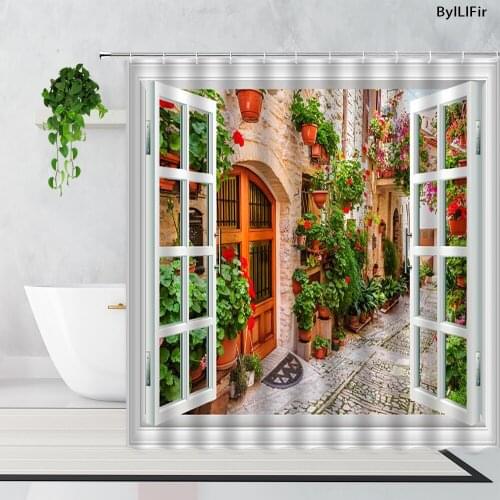 Shower Curtains BylLlFir China