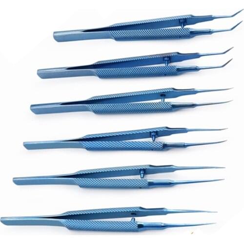 Microscopic instruments Titanium alloy Micro scissors, Conjunctiva Toothed, Forceps Probes,Hooks ,Spatulas, Speculums tweezers