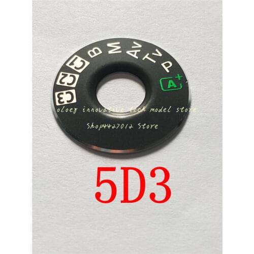NEW Top Cover Function Dial Model Button Label for Canon EOS 5D Mark III / 5D3 5DIII Top Function Digital Camera Repair Part
