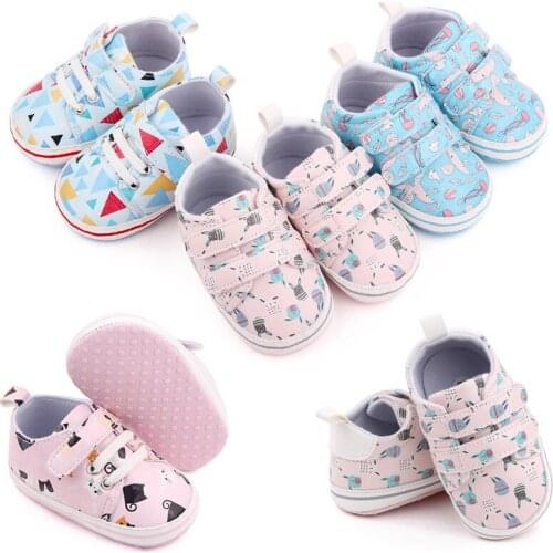 New Fashion High Quality Baby Shoes PU Leather Newborn Infant Casual Shoes Soft Sole Toddler Boys Girls First Walkers Sneakers