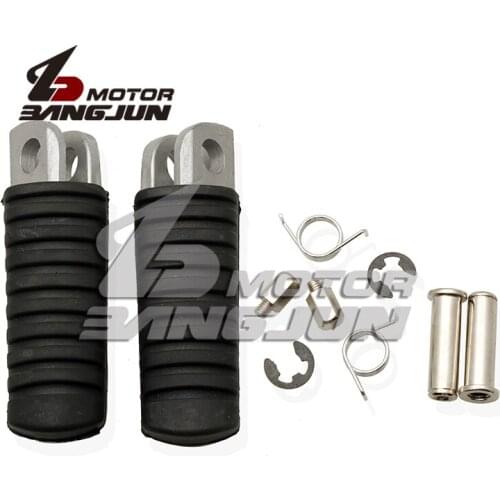 One pair Motorcycle front Foot Rests Foot Pegs Pedals Rear Set for KAWASAKI ZX-9R ZX-12R Z750 Z1000