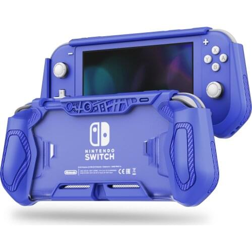 LeyuSmart Nintendo Switch Lite clear grip case Shockproof protective TPU Case For Nintendo Switch Lite TPU Shockproof Cover case