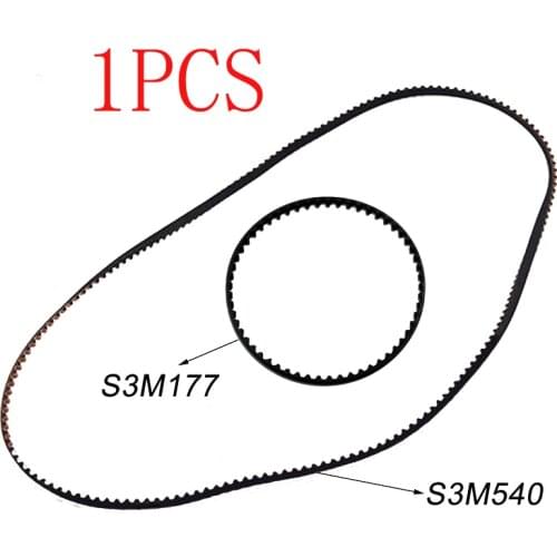 1PCS Drive Belts Timing Transmission Belts Closed Loop Front/Rear Tyre For 1/10 Model RC Car D4 Sakura Accessories 171T/540T