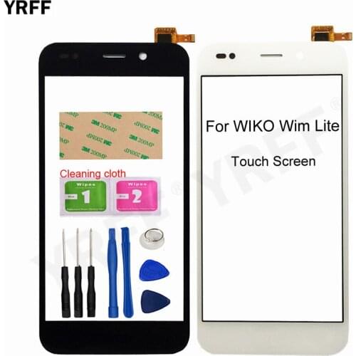 5.0'' Touchscreen For WIKO Wim Lite Touch Screen Digitizer Sensor Glass Panel Lens Replacement
