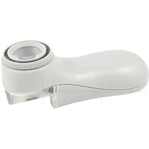 8 times LED lamp shoe belt reading measuring tool scale reading drawing map stamp identification