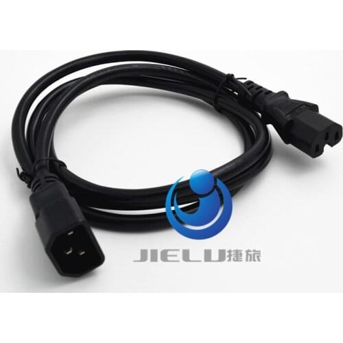 1.5M,5ft ,5 pcs ,IEC 320 C14 To C15 PDU UPS Male To Female Power Cord Extension Cable