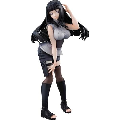 Japanese Anime Shippuden Lovely Hyuuga Hinata PVC Action Figure Anime Figure Collection Model Toys Doll Gift