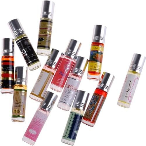 1pc/6ML Roll On Perfume Women Men Fragrance Oil Scented Water Ball Roll Oil Perfume Random Send
