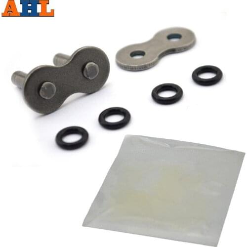 AHL Motorcycle Drive Chain O-Ring O Ring 525 Chain Master Joint Links Clip For Honda for Yamaha for Suzuki for Kawasaki