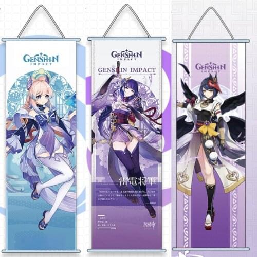 Genshin Impact Anime Posters General Thor Canvas Painting Game Posters Wall Art Decor Painting Home Decor Picture Room Decor