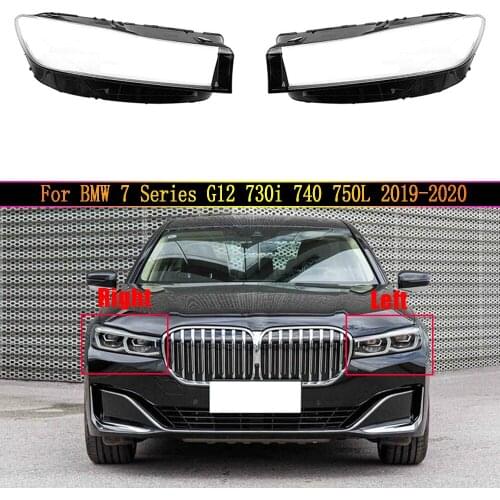 Car Headlight Lens For BMW 7 Series G12 730i 740 750L 2019 2020 Headlamp Cover Replacement Auto Shell